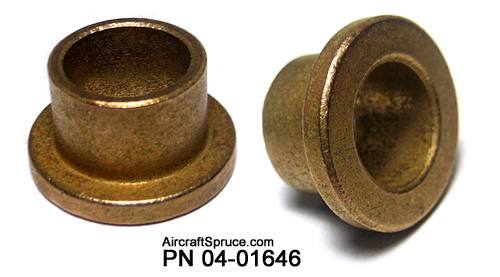 YR) 1/2" X11/16 X3/4" Sintered Bronze Sleeve Bushing (2pc