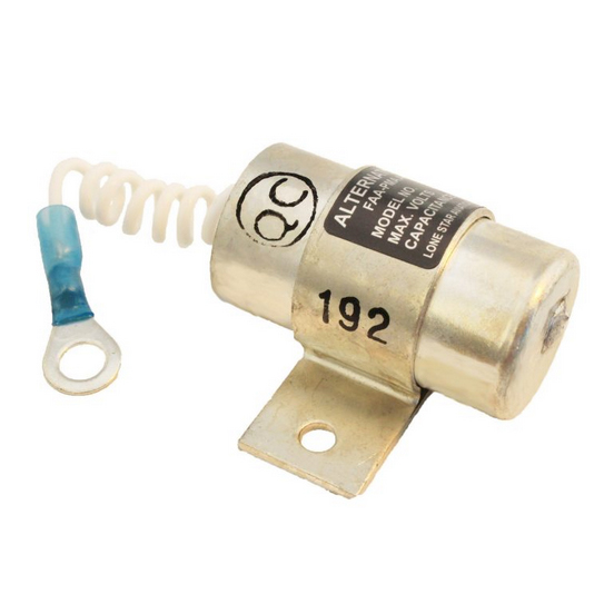 Alternator Filter | Aircraft Spruce Australia