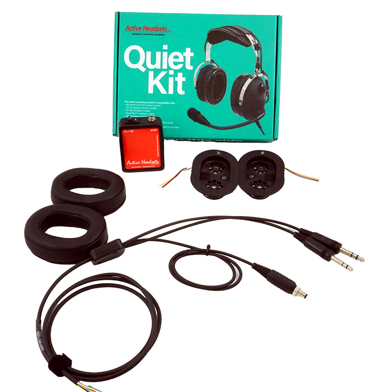 ANR Kit Mx-001-A For Shallow Cup Headsets | Aircraft Spruce Australia