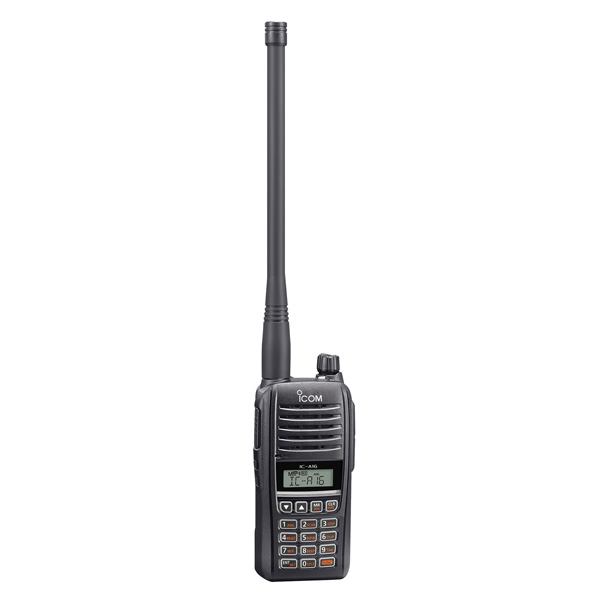 Icom A16 / A16B VHF COM Handheld Air Band Transceiver | Aircraft Spruce ...