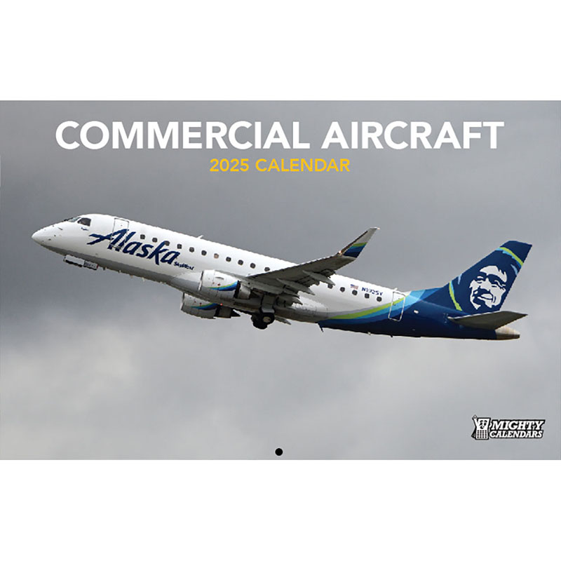 2025 Sparta Commercial Aircraft Calendar Aircraft Spruce Australia
