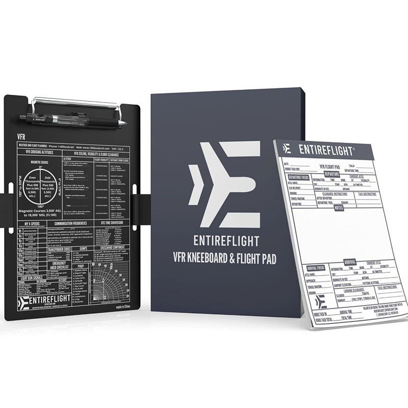 EntireFlight VFR Pilot Kneeboard And Flight Pad | Aircraft Spruce Australia
