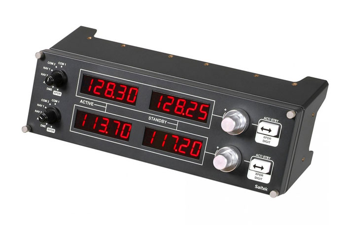 Saitek Pro Flight Radio Panel | Aircraft Spruce Australia