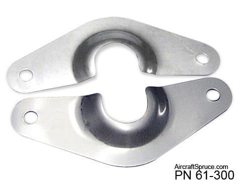 Two Piece Firewall Shield - 1/2-Inch Hole | Aircraft Spruce Australia