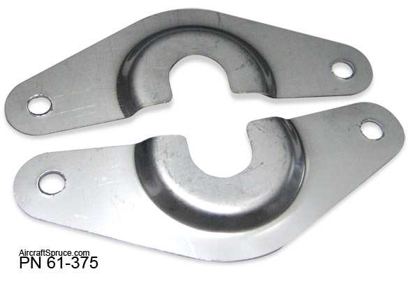 Two Piece Firewall Shield - 3/8-Inch Hole | Aircraft Spruce Australia