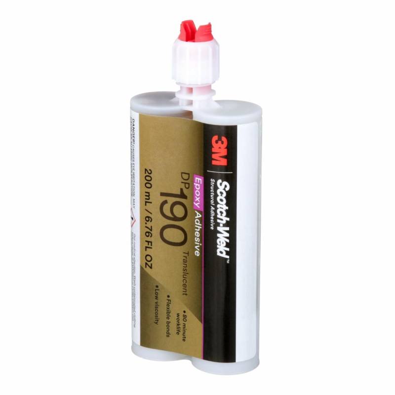3M™ Scotch-Weld DP190 Translucent Epoxy Adhesive - 200 mL Bottles ...